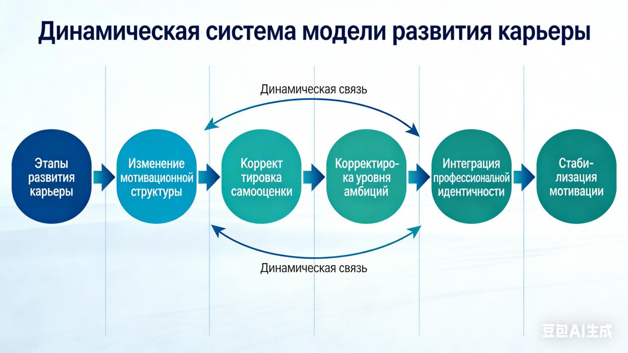 Динамическая система модели развития карьеры
